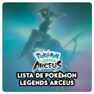 Pokemon Disponibles en legends Arceus